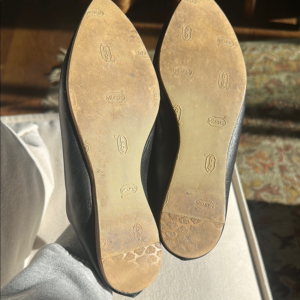 Acne Studios Amina Leather Flats - Picture 3 of 4